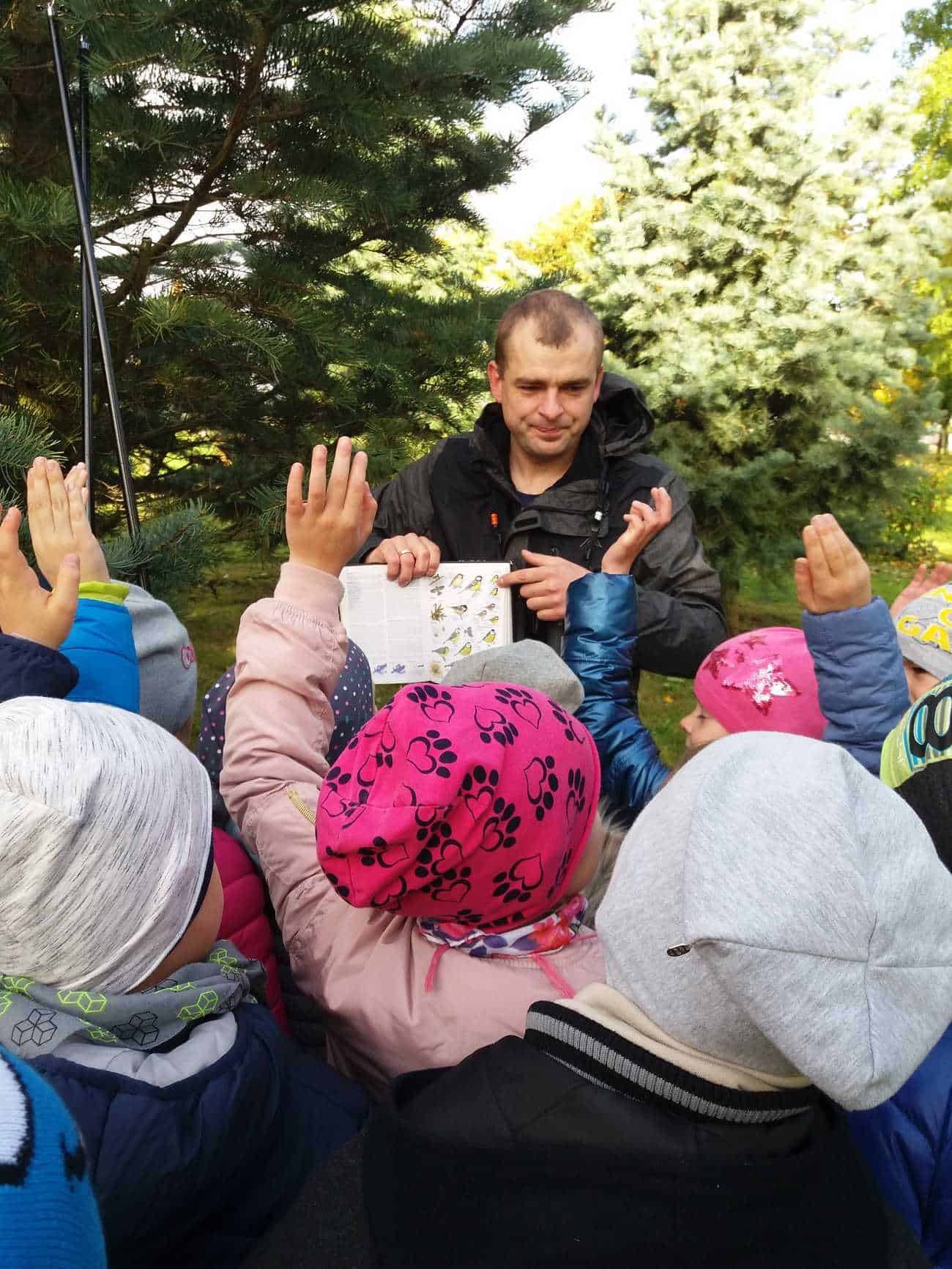zajęcia Marka Bebłota w ramach Łączą Nas Ptaki zajęcia Marka Bebłota w ramach Łączą Nas Ptaki